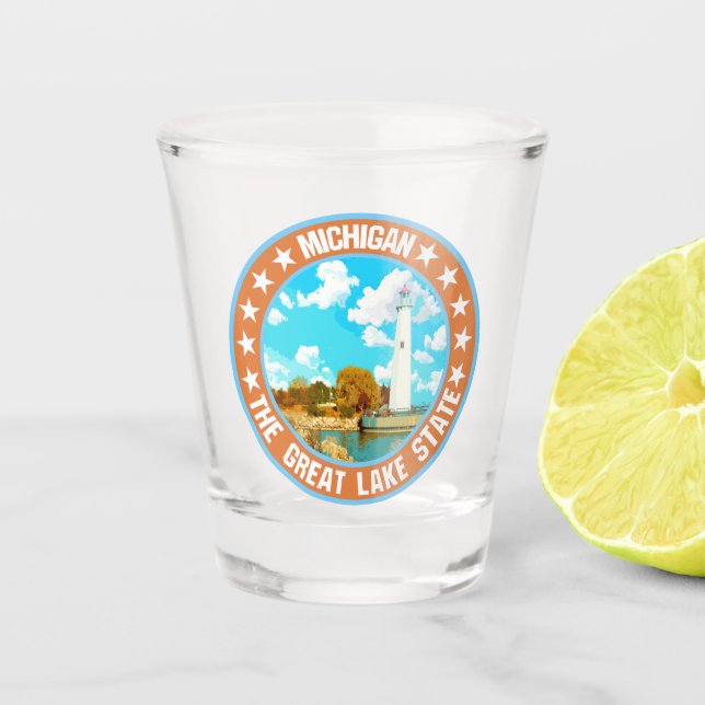 Verre A Shot Michigan (Devant)