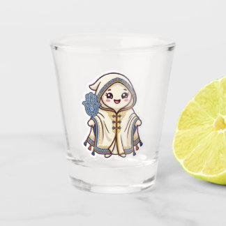 Verre A Shot Mignon Barnous Marocain Kawaii et Main de Khamsa