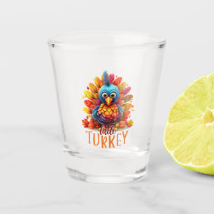 Verre A Shot Mignonne Turquie Thanksgiving