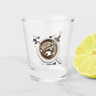 Verre A Shot Mikitiez halloween espresso sorcière café