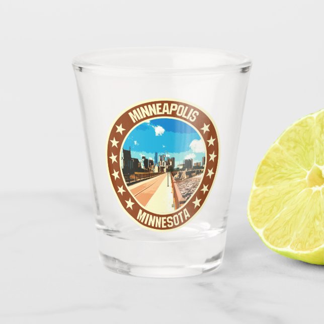Verre A Shot Minneapolis (Devant)