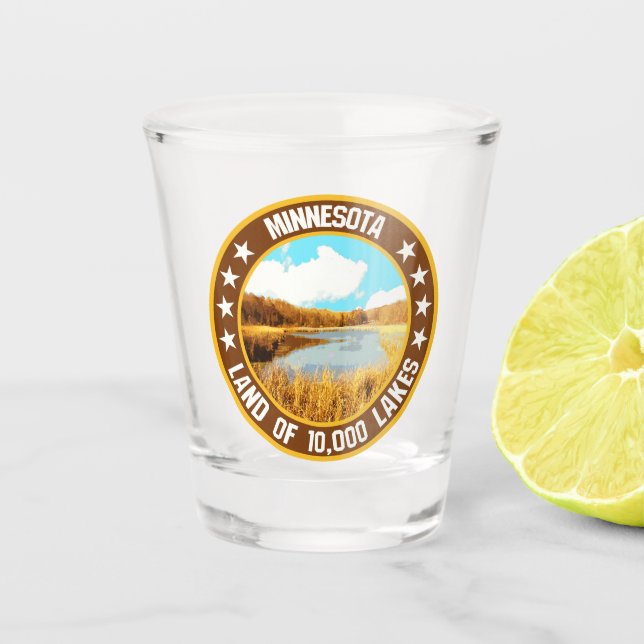 Verre A Shot Minnesota (Devant)