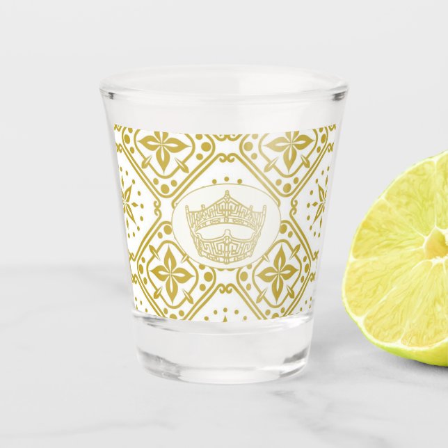 Verre A Shot Miss America Crown Coronation (Devant)