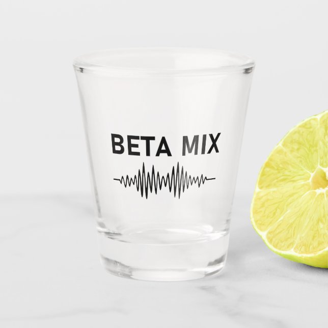 Verre A Shot Mix Bêta - Forme audio (Devant)