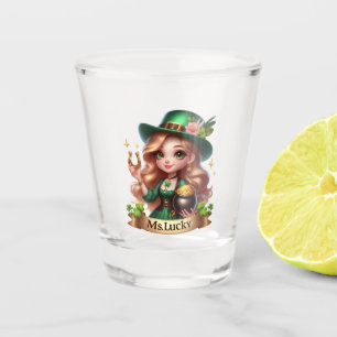 Verre A Shot Mme Lucky St Patrick's Day