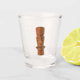 Verre A Shot Mmilieu du siècle moderne Rétro Tiki Dieu