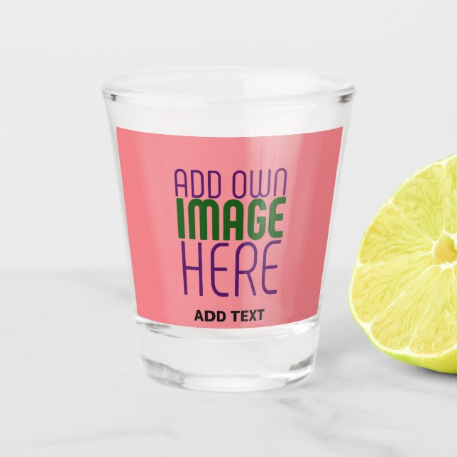 VERRE A SHOT MODÈLE DE TEXTE D'IMAGE ROSE MODERNE ÉDITABLE SAUM (Devant)