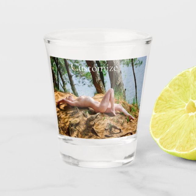 Verre A Shot Modèle féminin bronzage Thunder_Cove (Devant)