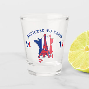 Verre A Shot Moderne AJOUTÉ AU Monogramme DE PARIS