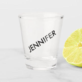 Verre A Shot Moderne Chic Extravagant Vous L'Appelez Personnali