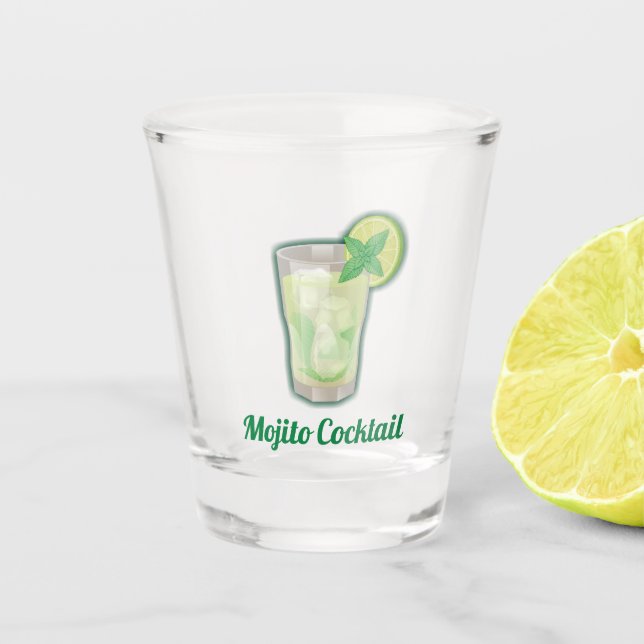 Verre A Shot Mojito Cocktail (Devant)