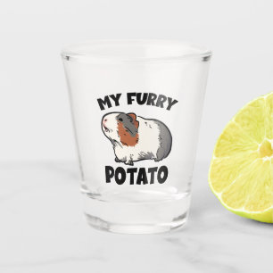 Verre A Shot Mon cobaye de pommes de terre à la farine