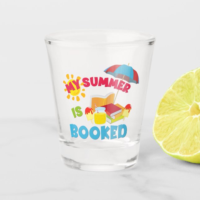 Verre A Shot Mon été est réservé (Devant)