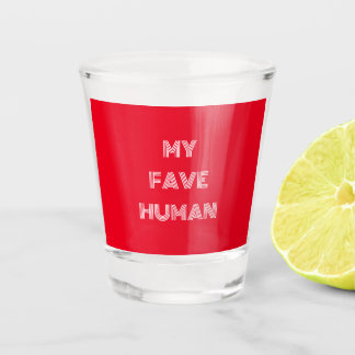 Verre A Shot Mon Feu Human Retro