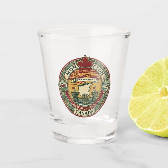 Verre A Shot Moncton, Nouveau-Brunswick (Devant)