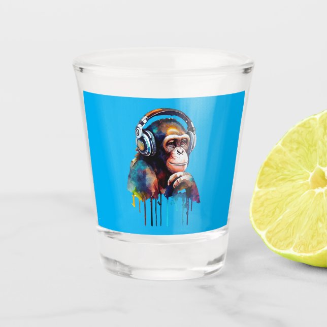 Verre A Shot Monkey Business (Devant)
