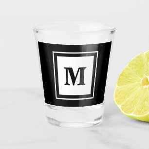 Verre A Shot Monogramme Groomsman ou Best Man