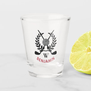 Verre A Shot Monogramme moderne de Mens