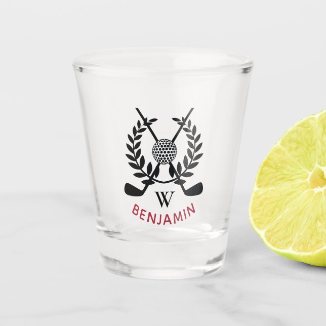 Verre A Shot Monogramme moderne de Mens (Devant)