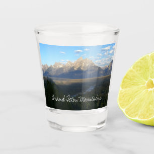 Verre A Shot Montagnes de Jackson Hole (Parc national de Grand 