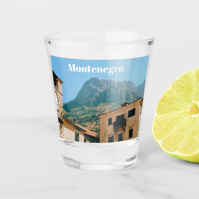 Verre A Shot Montenegro Cityscape  (Devant)