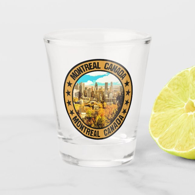 Verre A Shot Montréal (Devant)