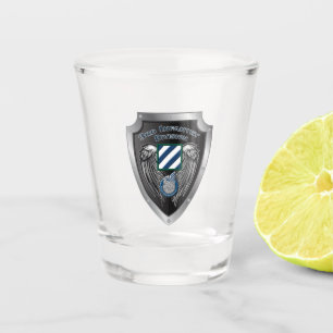 Verre A Shot Montrez votre fierté dans la 3e division d'infante