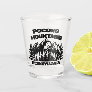 Verre A Shot Monts Pocono Pennsylvanie