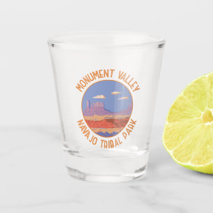 Verre A Shot Monument Valley Navajo Tribal Park Voyage Vintage