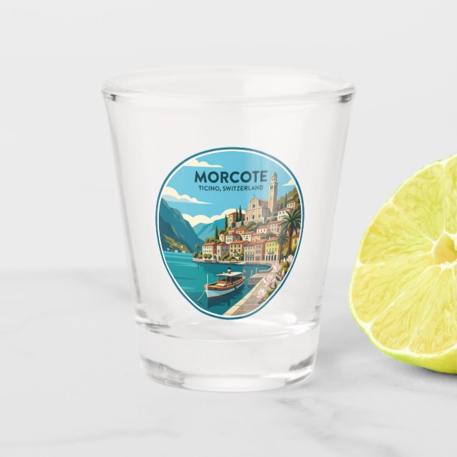 Verre A Shot Morcote Suisse (Devant)