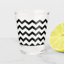 Motif Chevron noir et blanc