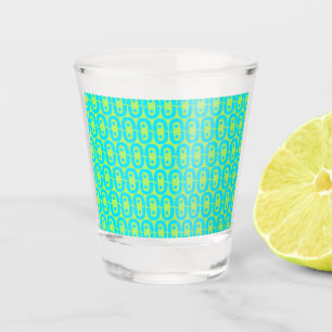 Verre A Shot motif moderne et coloré