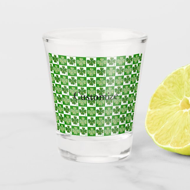Verre A Shot Motif shamrock Thunder_Cove (Devant)