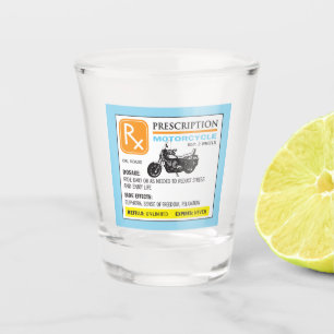 Verre A Shot Moto d'ordonnance amusant