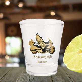 Verre A Shot Moto moto moto style golf moto
