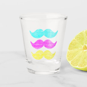 Verre A Shot Moustaches de CMY