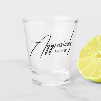 Verre A Shot Moyennement Amusant Sarcastique Barware Moyen