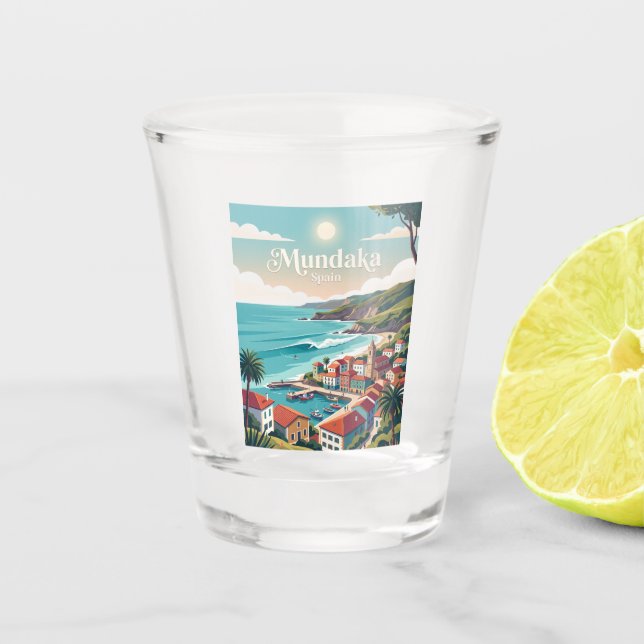 Verre A Shot Mundaka Espagne (Devant)
