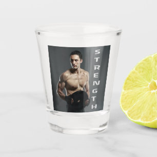 Verre A Shot Muscle Homme Force Ascenseur Poids Gym entraînemen