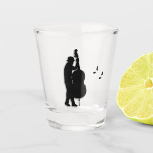Verre A Shot Musicien du bassiste