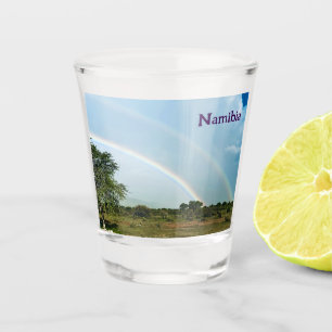 Verre A Shot Namibie Double arc-en-ciel