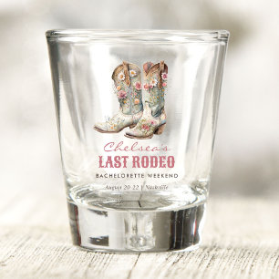 Verre A Shot Nashville Dernier Rodeo Boots Bachelorette Party