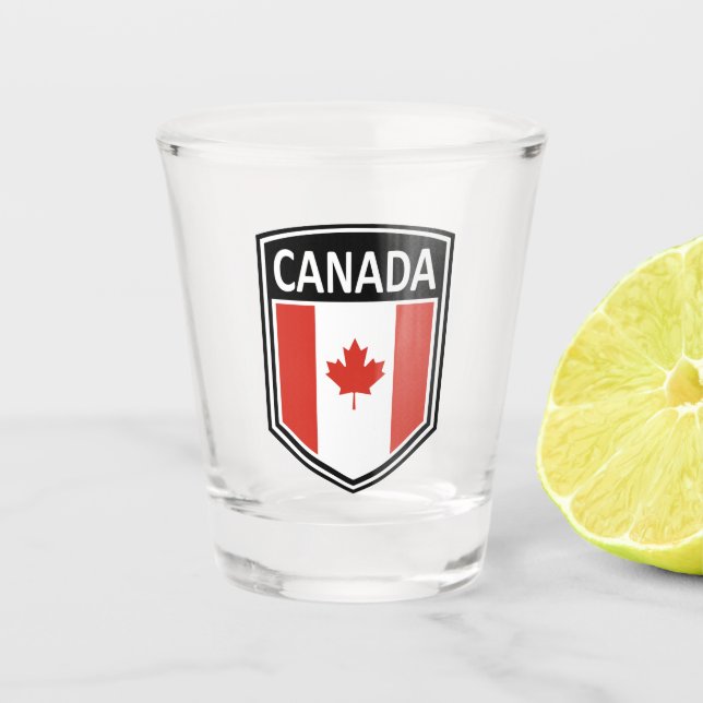 Verre A Shot National - Canada (Devant)