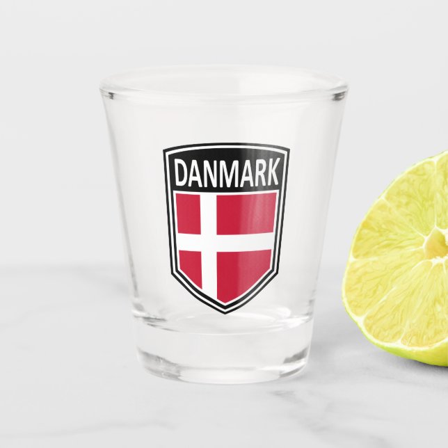 Verre A Shot National - Danmark (Devant)