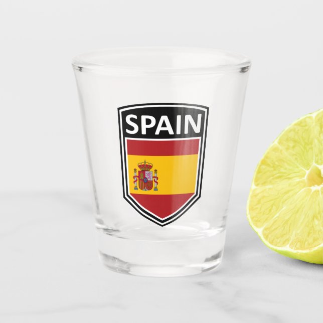 Verre A Shot National - Espagne (Devant)