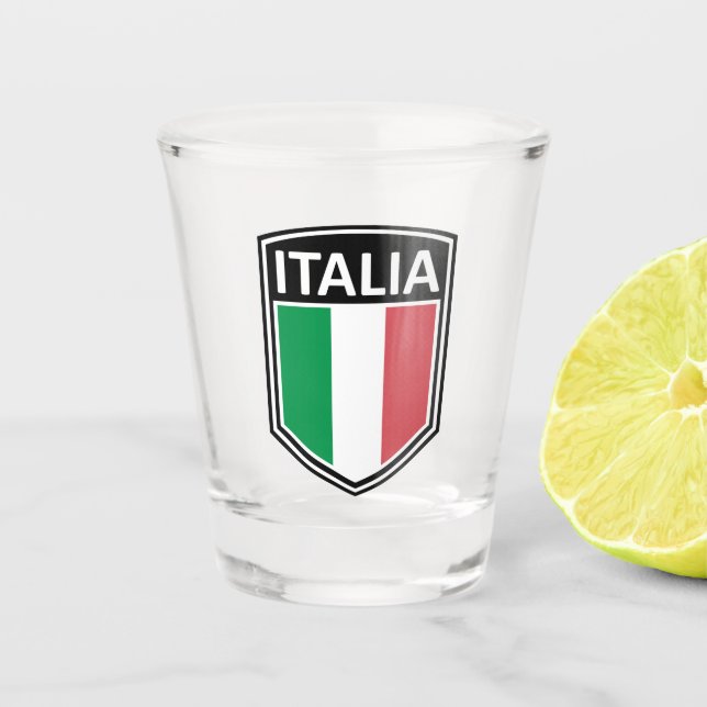 Verre A Shot National - Italia (Devant)