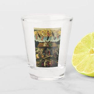 Verre A Shot Nativité mystique par Sandro Botticelli