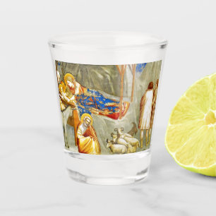 Verre A Shot Nativité Naissance de Jésus