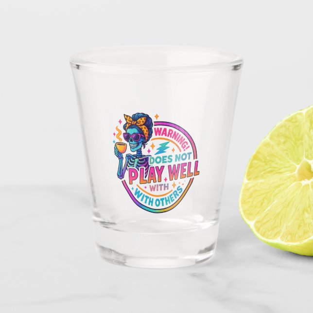 Verre A Shot Ne Joue Pas Bien... (Devant)