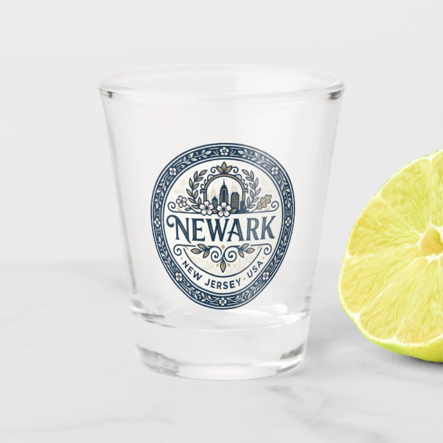 Verre A Shot Newark États-Unis (Devant)
